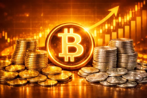 Zlato - Bitcoin - Srebro