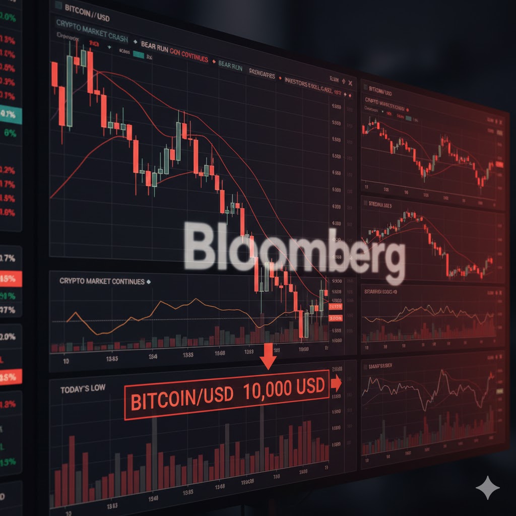 Bloomberg analitičar McGlone predviđa pad Bitcoin-a na $10.000